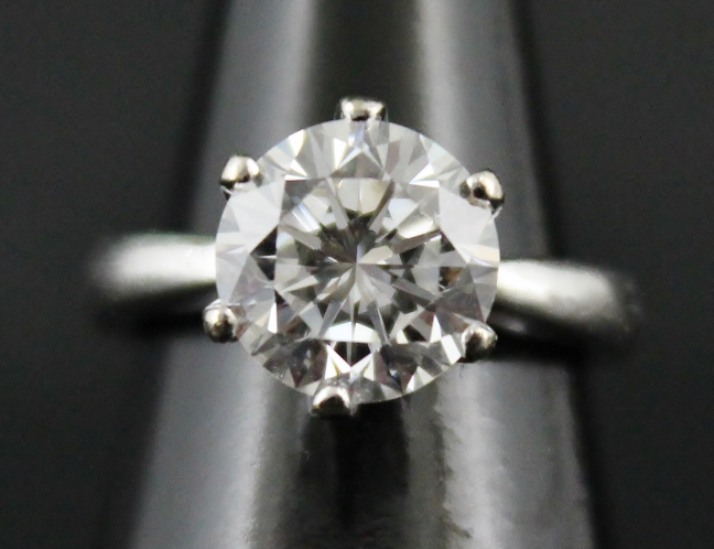 (image for) 3.01 CARAT "F" COLOUR "IF" WITH HRD CERT